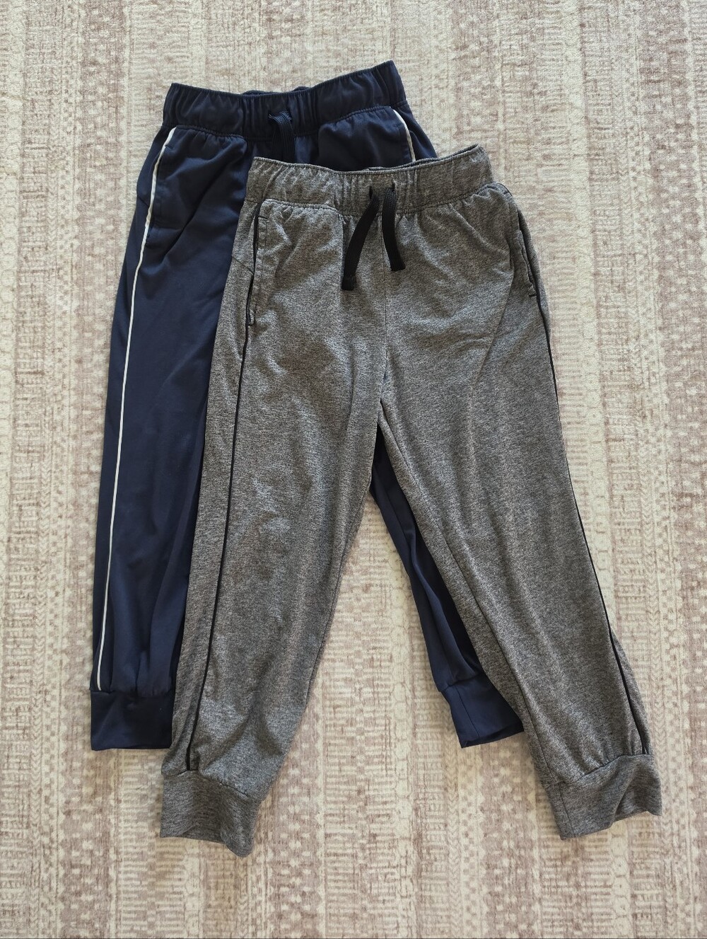 Jumping Beans Boys Navy Blue & Gray Joggers - Size 5